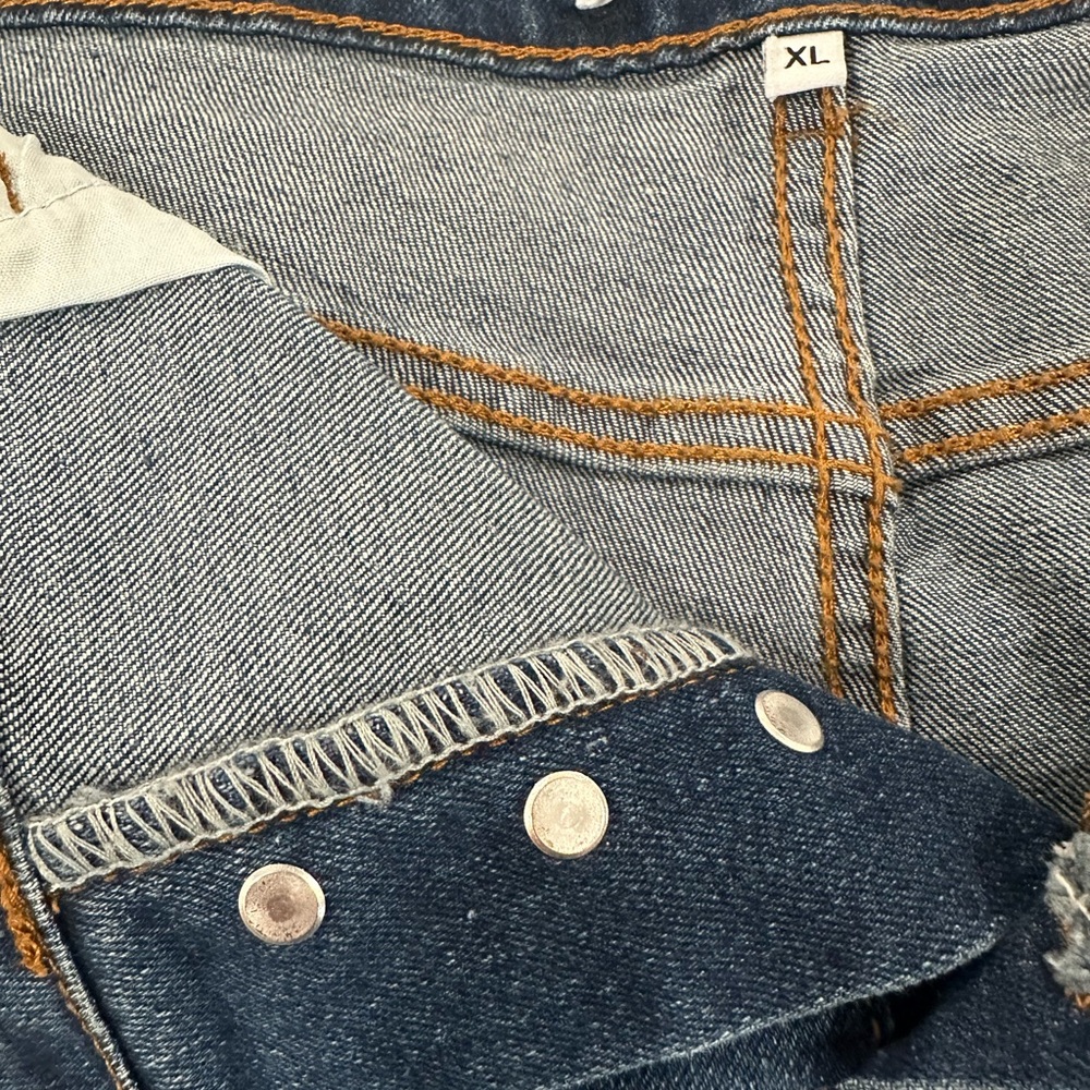 Stylish Blue Denim Jean Shorts